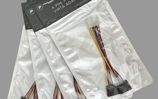 Virta-adapteri, Fujitech 4-pin to 2xSATA
