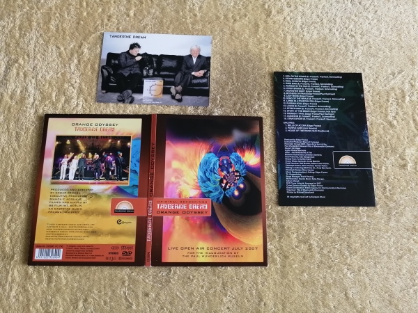 TANGERINE DREAM - Orange Odyssey DVD - Huuto.net