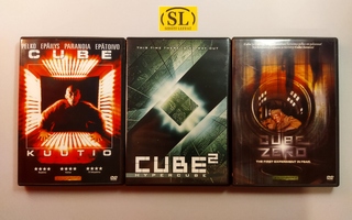(SL) 3 DVD) Cube - Kuutio - 1-3 - SUOMIKANNET