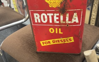 shell rotella oil kanisteri