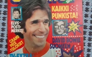 Suosikki 12/1977 Elvis postimerkit, punk, Hurriganes, Fonzie