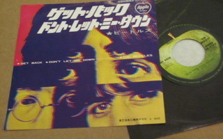 The Beatles get back 7 45 japani 1969 400 jeniä Apple record