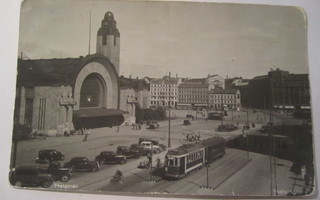 VANHA Postikortti Helsinki 1937 Raitiovaunu