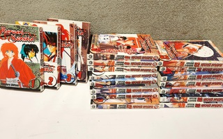 Rurouni Kenshin volumet 1-19 (englanti)