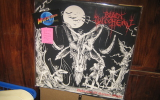 BLACK WITCHERY - UPHEAVAL OF SATANIC MIGHT EX+/M- LP