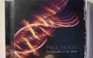PAUL SIMON: So Beautiful Or So What, CD