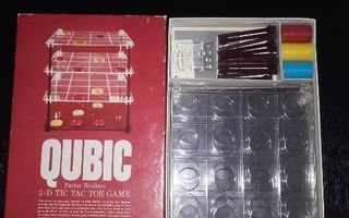 Qubic 3-D tic tac toe game