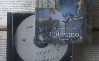 Grimmin satuja: Tuhkimo & Ruusunen (äänikirja, CD)