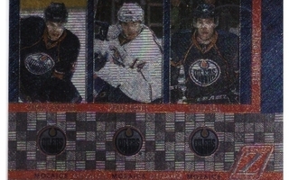 PÄÄJÄRVI/EBERLE/HALL Edmonton Oilers 10-11 Zenith Mozaics #9