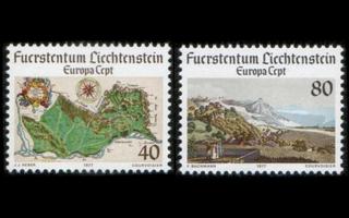 Liechtenstein 667-8 ** Europa (1977)