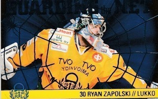 2015/16 Cardset Guarding the Net Ryan Zapolski  Lukko /999