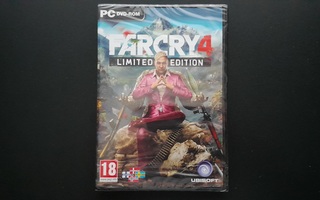PC DVD: Far Cry 4 Limited Edition peli (2014) UUSI