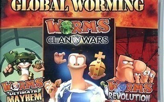* Worms Global Worming 3 Peliä Sinetöity Lue Kuvaus