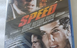 Speed 1&2  Blu-Ray  Uusi