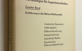 Gert Böhme : Mathematik : Vorlesungen fur ingenieurshulen...