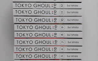 Sui Ishida : Tokyo Ghoul: re 1-16 (UUSI)