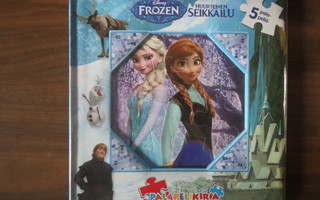 Disney: Frozen - Huurteinen seikkailu palapelikirja