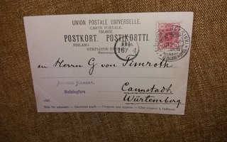 Postilähetys  Saksaan