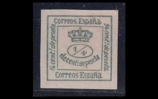 Espanja 165 (*) Sanomalehtimerkki (1877)