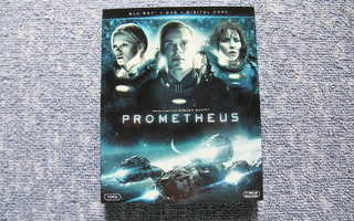 Bluray : Prometheus - pahvikannet + dvd
