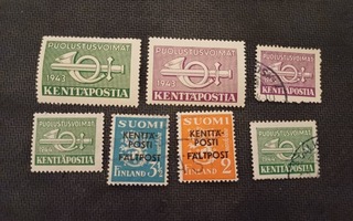 Kenttäposti postimerkit