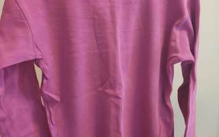 128 cm Villervalla yksivärinen pitkähihainen paita pinkki