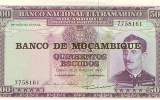 Mocambiq 500 escudoa 1967