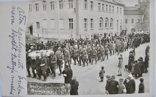 VANHA Valokuva Suojeluskunta Kuopio 1918 Vapaussota