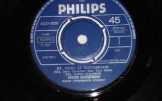 7" IRWIN GOODMAN - St. Pauli Ja Reeberbahn - single 1970 EX-