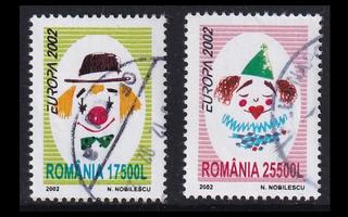 Romania 5657-8 o Europa sirkus (2002)