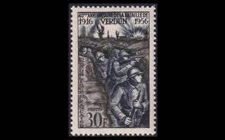 Ranska 1081 ** Verdunin taistelu 40v (1956)