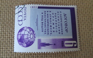 CCCP 1963: ydinkoekieltosopimus