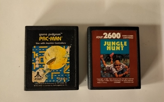 Kaksi Atari peliä.
