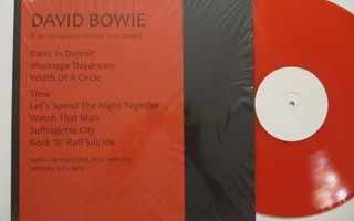 David Bowie If We Can Sparkle He May Landt Tonight LP