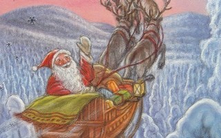 Terho Peltoniemi: Joulupukin reki lähtee lentoon