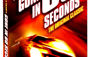 Puhallettu 60 sekunnissa (original 1974) DVD -- Rare!