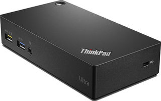 Lenovo ThinkPad USB 3.0 Ultra Dock + virtalähde