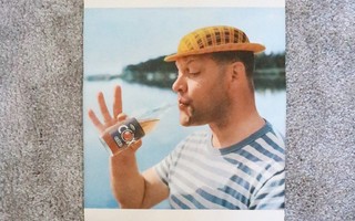 Bock Piristävää limonadin mainosjuliste Eemeli 1960-luvulta