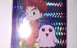 Izzy & Motimon Holo Digimon keräilykortti