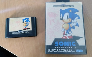 Sega Megadrive Sonic The Hedgehog