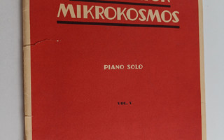 Bela Bartok mikrokosmos piano solo Vol. V