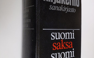 L. ym. Hirvensalo : Suomalais-saksalainen sanakirja