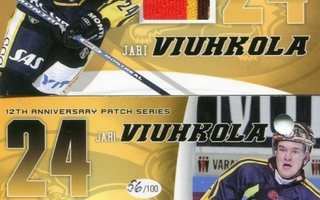 2010-11 Cardset PATCH JARI VIUHKOLA Kärpät