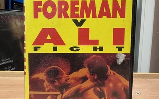 The Foreman vs. Alo Fight VHS