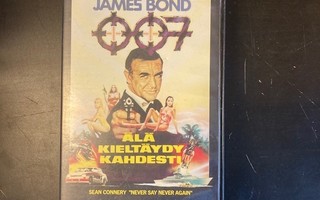 007 Älä kieltäydy kahdesti VHS