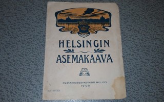 Helsinki Asemakaava Kartta vihko 1905 PK450/20