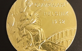 Harvinainen Suklaamitali Helsingin Olympialaiset 1952