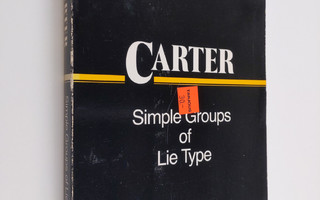 Roger W. Carter : Simple groups of Lie type