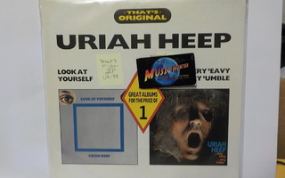 URIAH HEEP - LOOK AT YOURSELF/ VERY EAVY... M-/M- 2LP