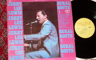 JERRY LEE LEWIS - Rural Route #1 - LP 1972 rockabilly EX